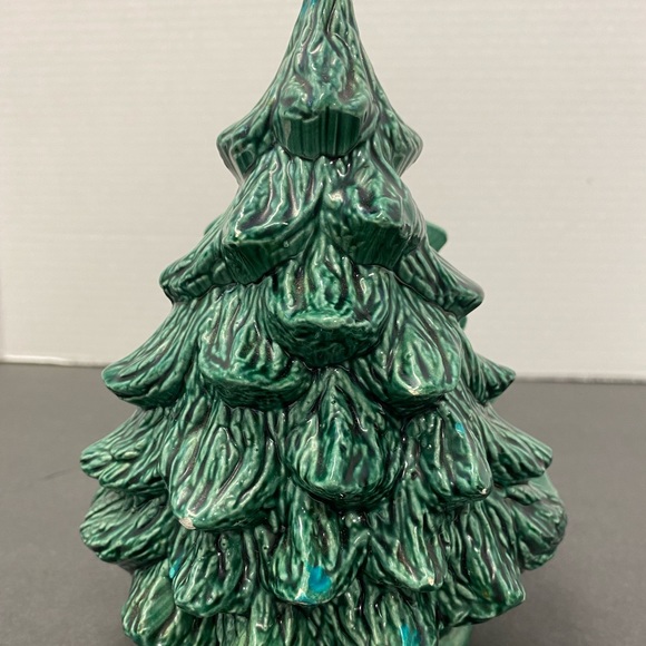 Holiday Large Ceramic Vintage Christmas Tree Napkin Holder Poshmark